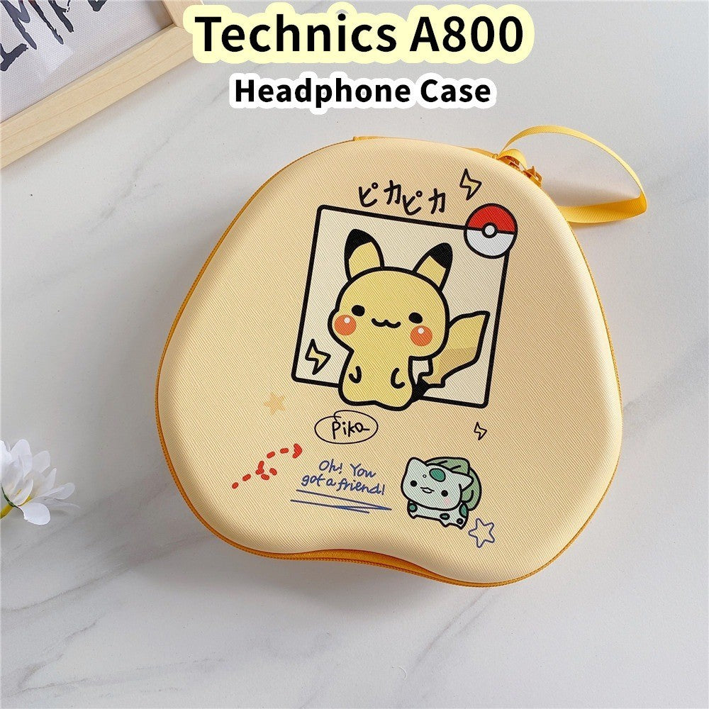 For Technics A800 Headphone Case Cartoon Creative Patterns Headset Earpads Storage Bag Casing Box