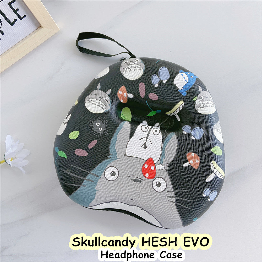 For Skullcandy HESH EVO Headphone Case Cartoon Creative Patterns Headset Earpads Storage Bag Casing Box