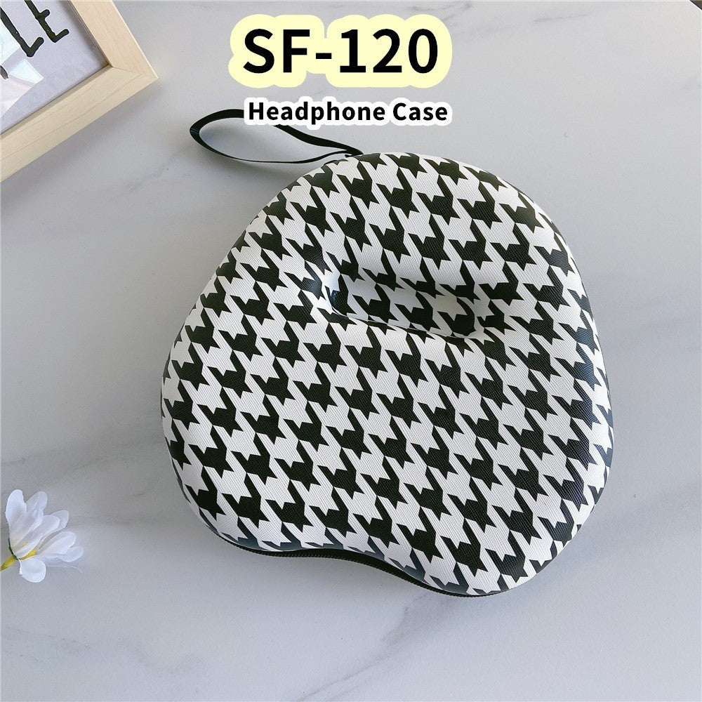 For SF-120 Headphone Case Cartoon Creative Patterns Headset Earpads Storage Bag Casing Box