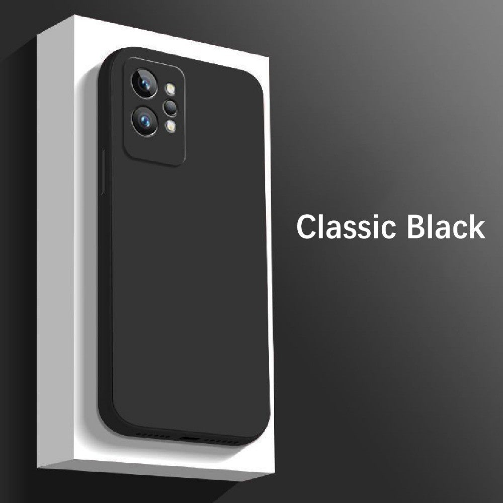 For Realme GT2 Pro Cover Drop and wear resistant Silicone Full Case Classic Simple Solid Color Phone Case Cover