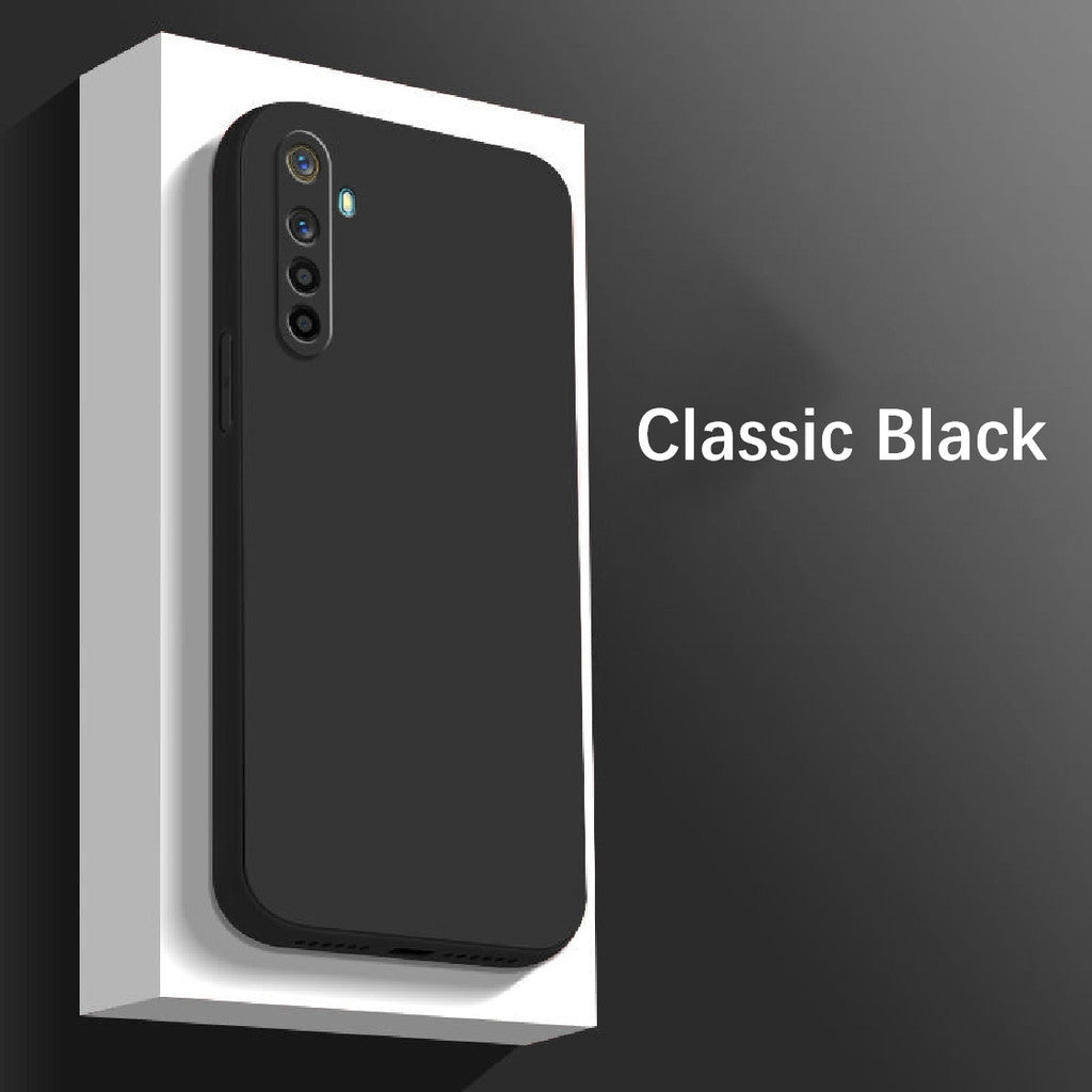 For Realme 6i Cover Drop and wear resistant Silicone Full Case Classic Simple Solid Color Phone Case Cover