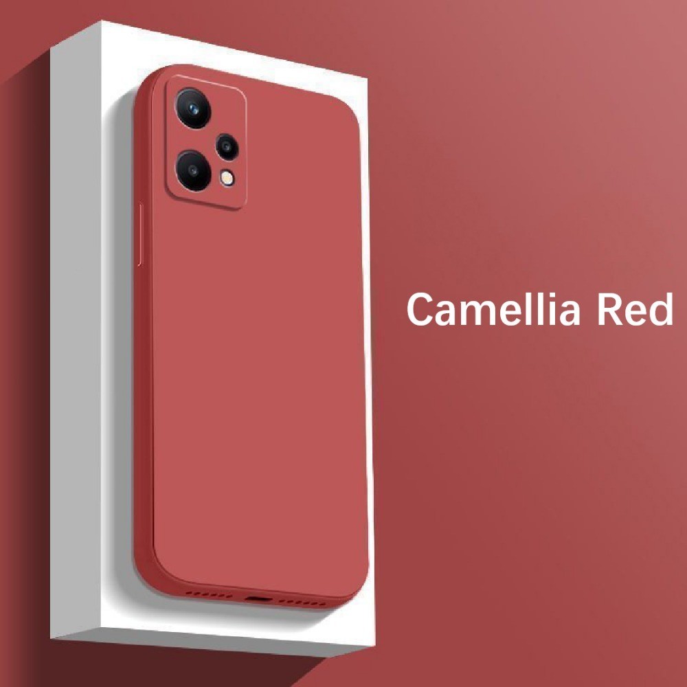 For Realme Q5 Cover Drop and wear resistant Silicone Full Case Classic Simple Solid Color Phone Case Cover