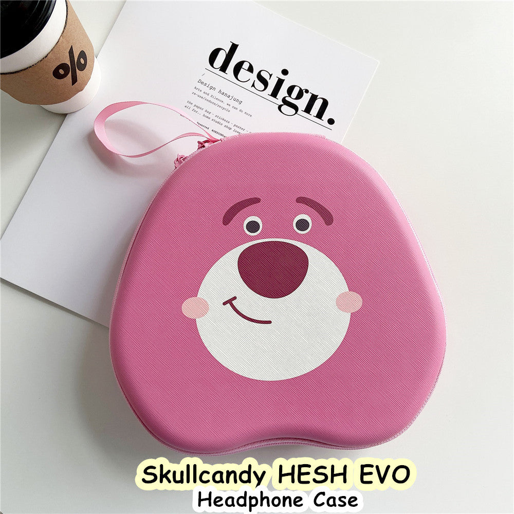 For Skullcandy HESH EVO Headphone Case Cartoon Creative Patterns Headset Earpads Storage Bag Casing Box