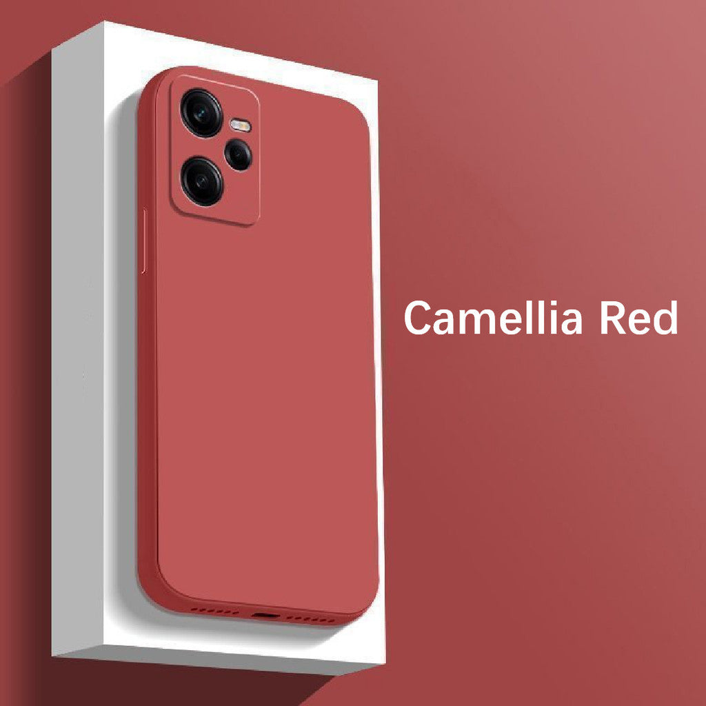 For Realme C35 Cover Drop and wear resistant Silicone Full Case Classic Simple Solid Color Phone Case Cover