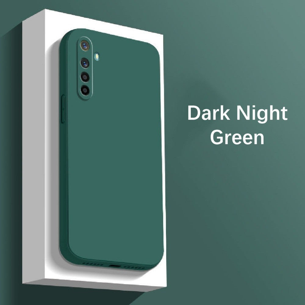For Realme 6S Cover Drop and wear resistant Silicone Full Case Classic Simple Solid Color Phone Case Cover