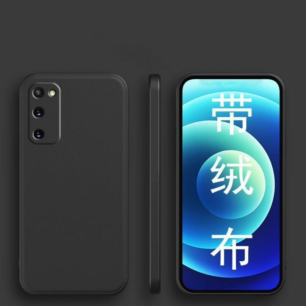 For Samsung Galaxy S11 Plus Cover Drop and wear resistant Silicone Full Case Classic Simple Solid Color Phone Case Cover