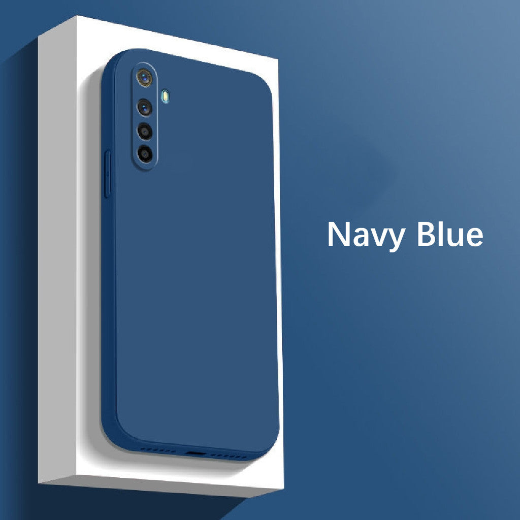 For Realme 6i Cover Drop and wear resistant Silicone Full Case Classic Simple Solid Color Phone Case Cover