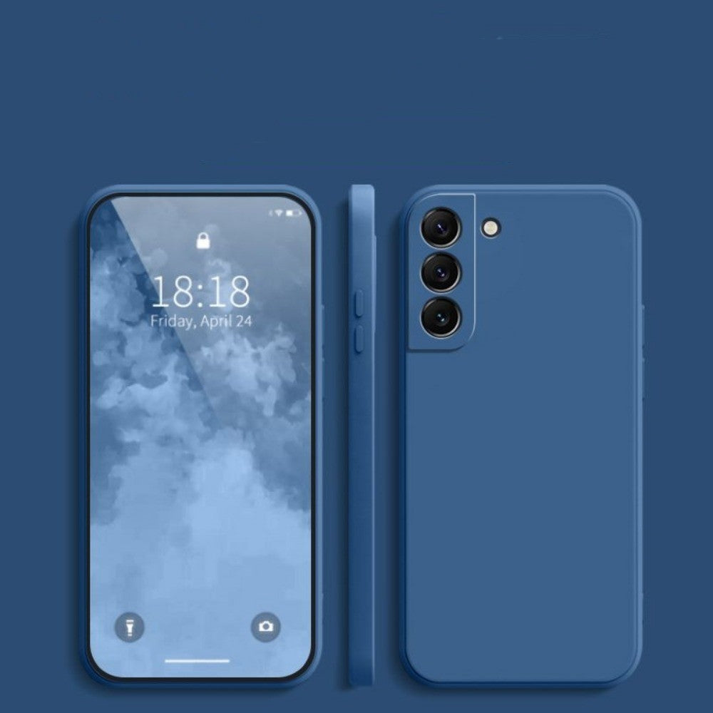 For Samsung Galaxy S23 Plus Cover Drop and wear resistant Silicone Full Case Classic Simple Solid Color Phone Case Cover