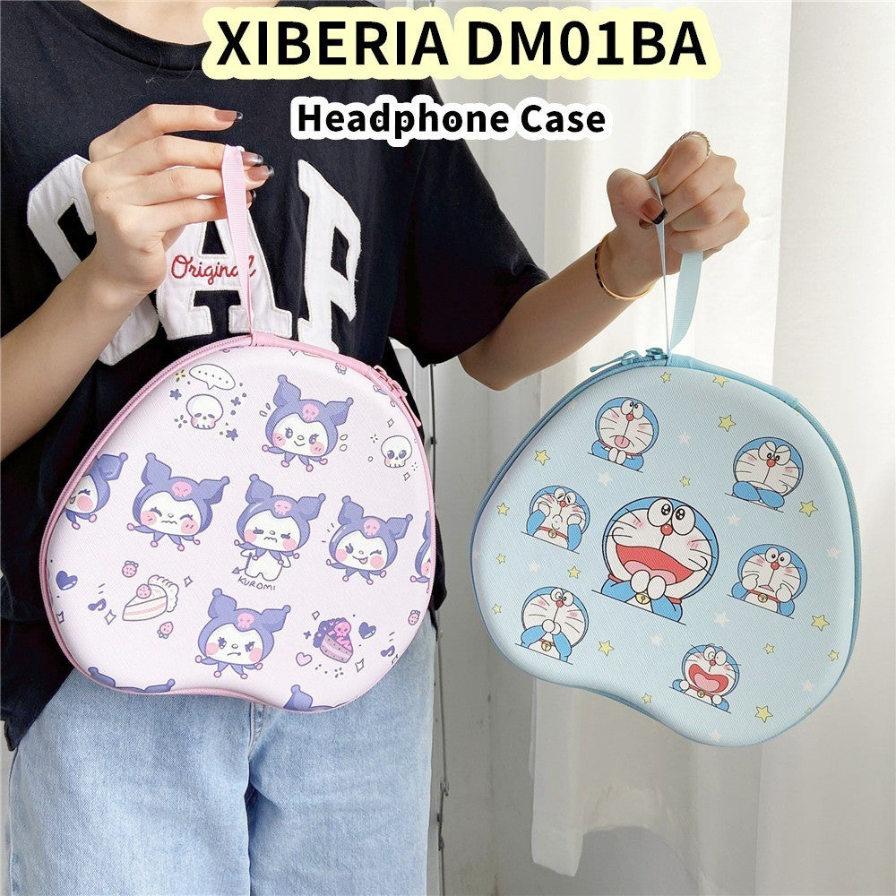 For XIBERIA DM01BA Headphone Case Cartoon Creative Patterns Headset Earpads Storage Bag Casing Box