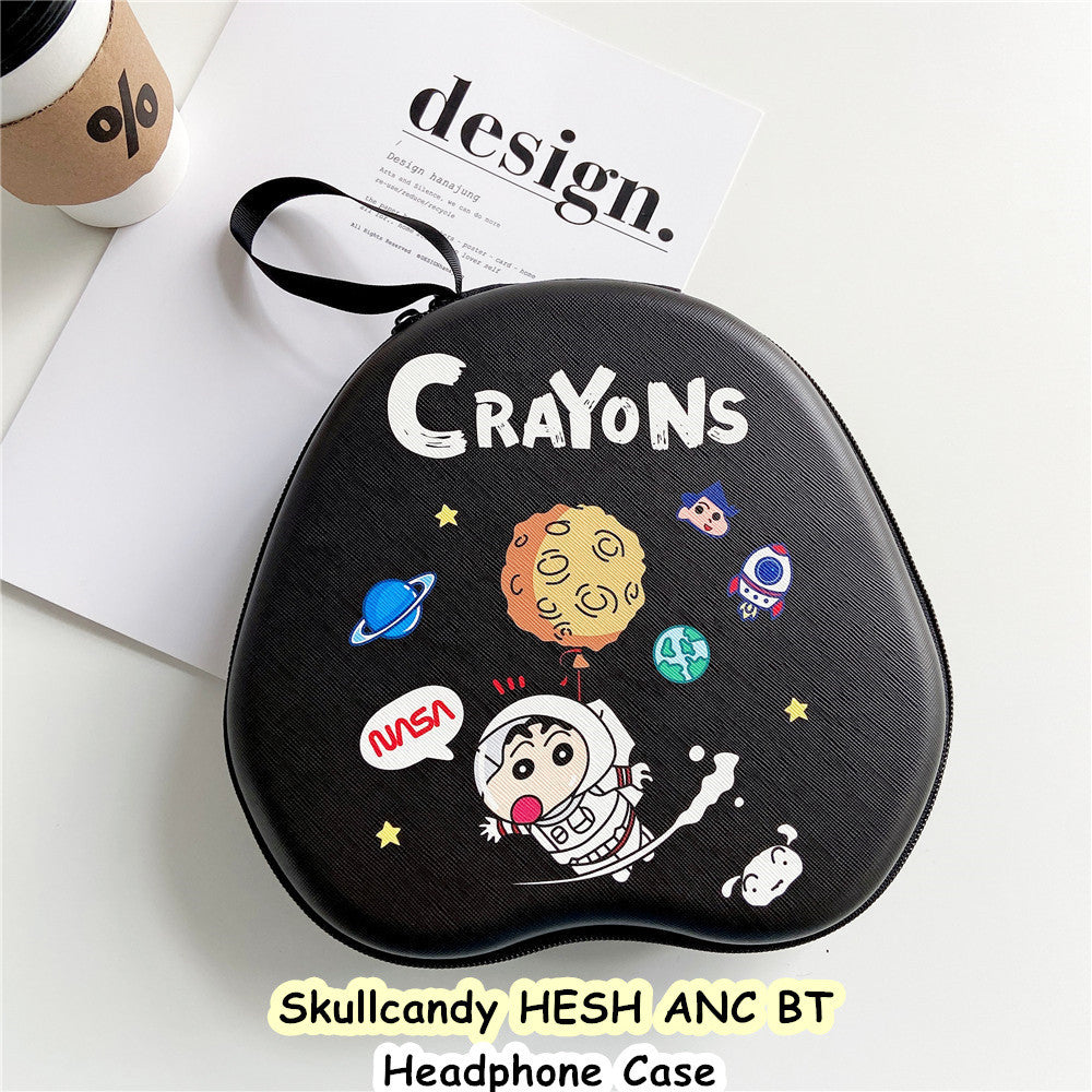 For Skullcandy HESH ANC BT Headphone Case Cartoon Creative Patterns Headset Earpads Storage Bag Casing Box