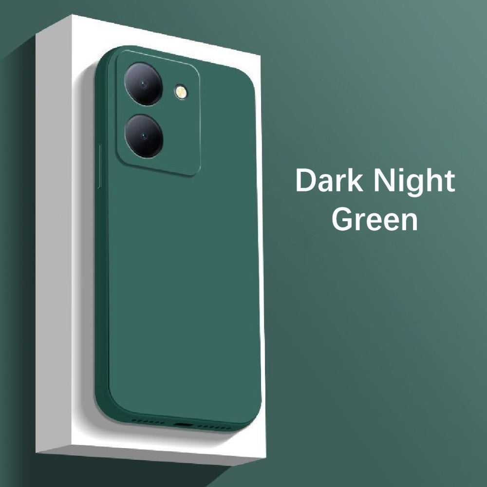 For Realme C33 Cover Drop and wear resistant Silicone Full Case Classic Simple Solid Color Phone Case Cover