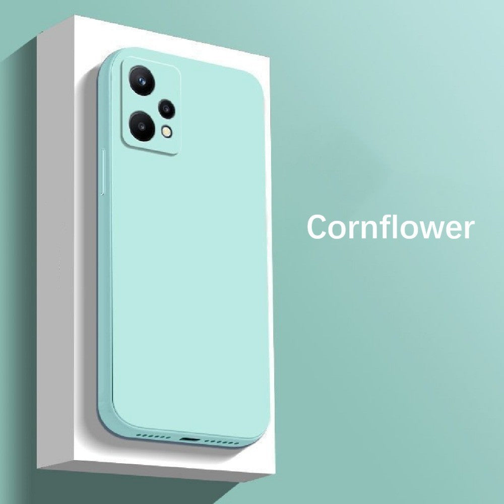 For Realme 9 Pro Cover Drop and wear resistant Silicone Full Case Classic Simple Solid Color Phone Case Cover