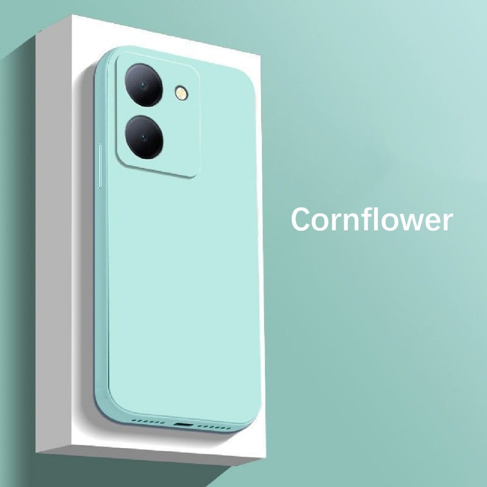 For Realme C33 Cover Drop and wear resistant Silicone Full Case Classic Simple Solid Color Phone Case Cover