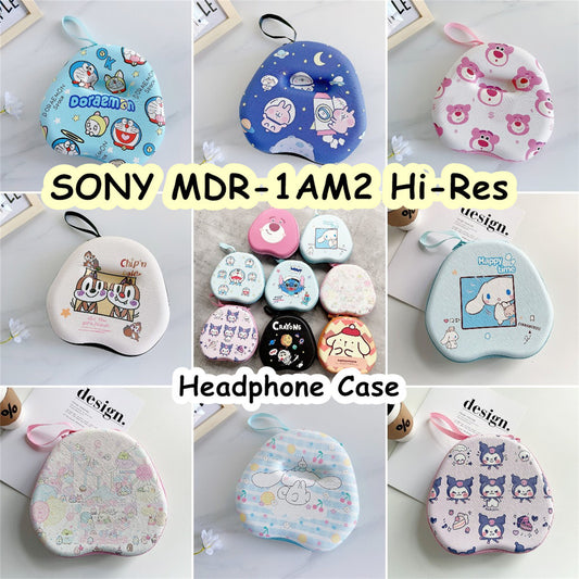 For SONY MDR-1AM2 Hi-Res Headphone Case Cartoon Creative Patterns Headset Earpads Storage Bag Casing Box