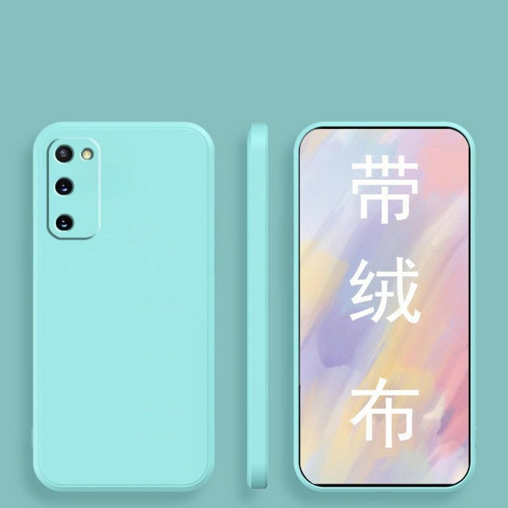 For Samsung Galaxy S11 Plus Cover Drop and wear resistant Silicone Full Case Classic Simple Solid Color Phone Case Cover