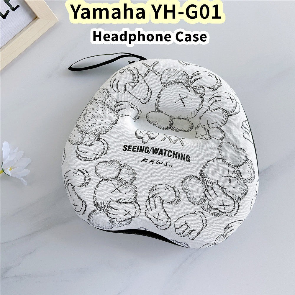 For Yamaha YH-G01 Headphone Case Cartoon Creative Patterns Headset Earpads Storage Bag Casing Box