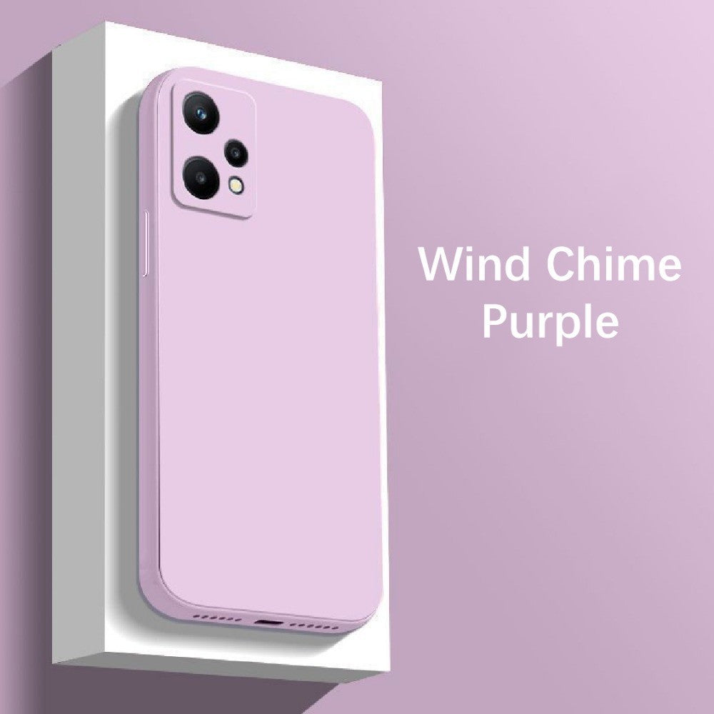 For Realme Q5 Cover Drop and wear resistant Silicone Full Case Classic Simple Solid Color Phone Case Cover