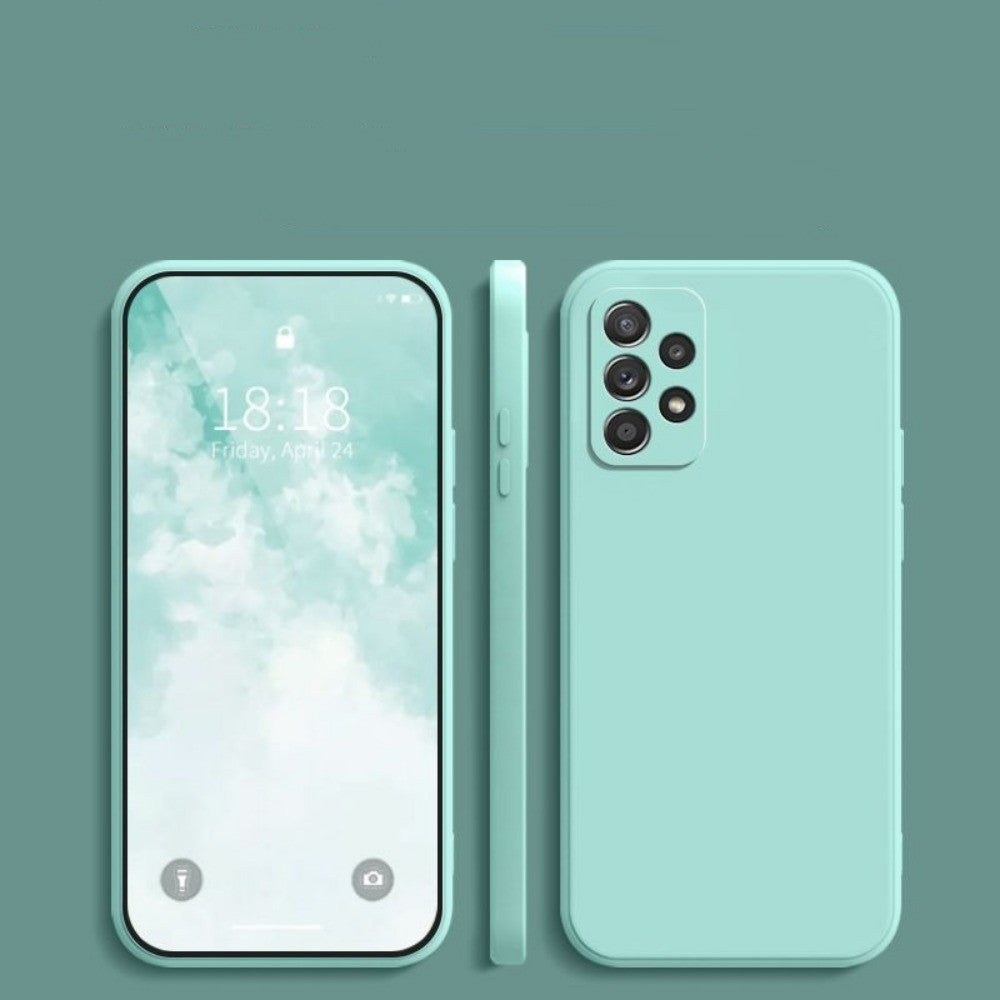 For Samsung Galaxy A53 5G Cover Drop and wear resistant Silicone Full Case Classic Simple Solid Color Phone Case Cover
