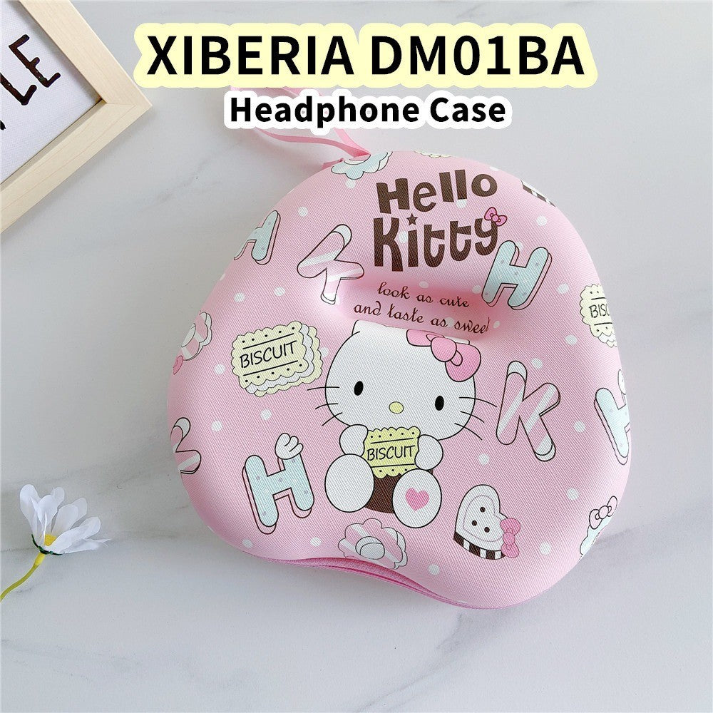 For XIBERIA DM01BA Headphone Case Cartoon Creative Patterns Headset Earpads Storage Bag Casing Box