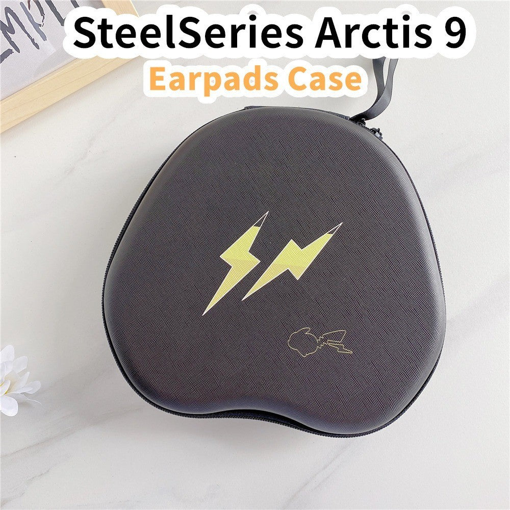 For SteelSeries Arctis 9 Headphone Case Cartoon Creative Patterns Headset Earpads Storage Bag Casing Box
