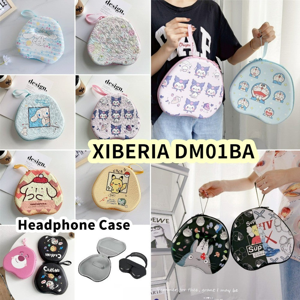 For XIBERIA DM01BA Headphone Case Cartoon Creative Patterns Headset Earpads Storage Bag Casing Box