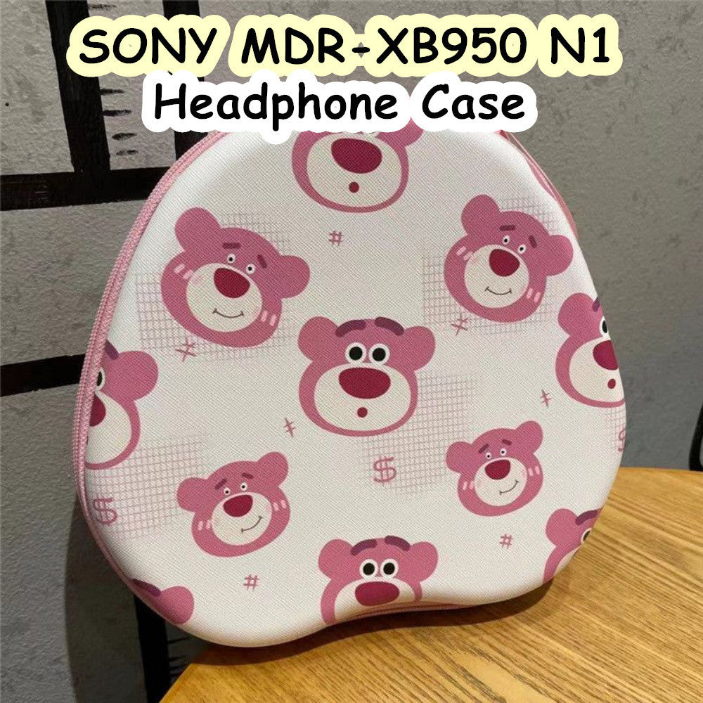 For SONY MDR-XB950 N1 Headphone Case Cartoon Creative Patterns Headset Earpads Storage Bag Casing Box