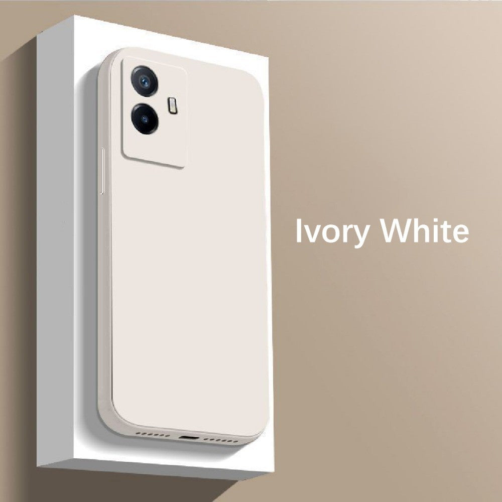 For Realme C55 Cover Drop and wear resistant Silicone Full Case Classic Simple Solid Color Phone Case Cover