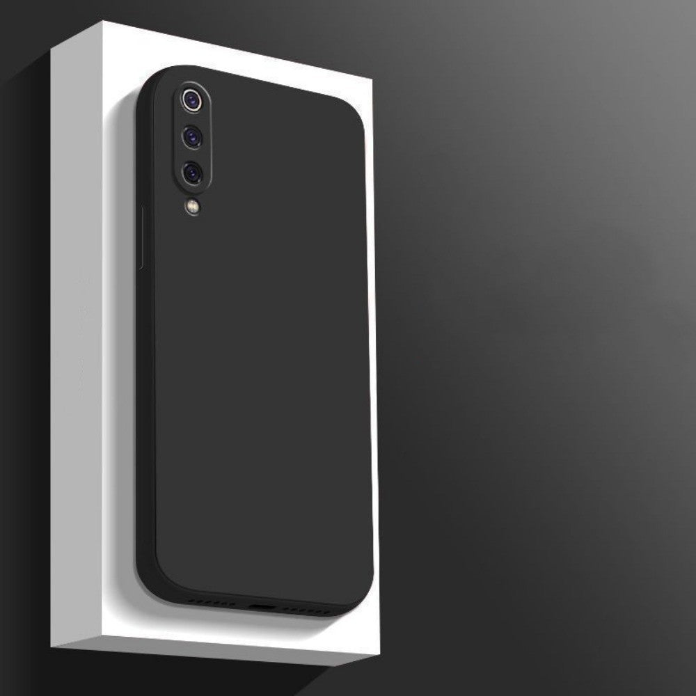 For Samsung Galaxy A30S Cover Drop and wear resistant Silicone Full Case Classic Simple Solid Color Phone Case Cover