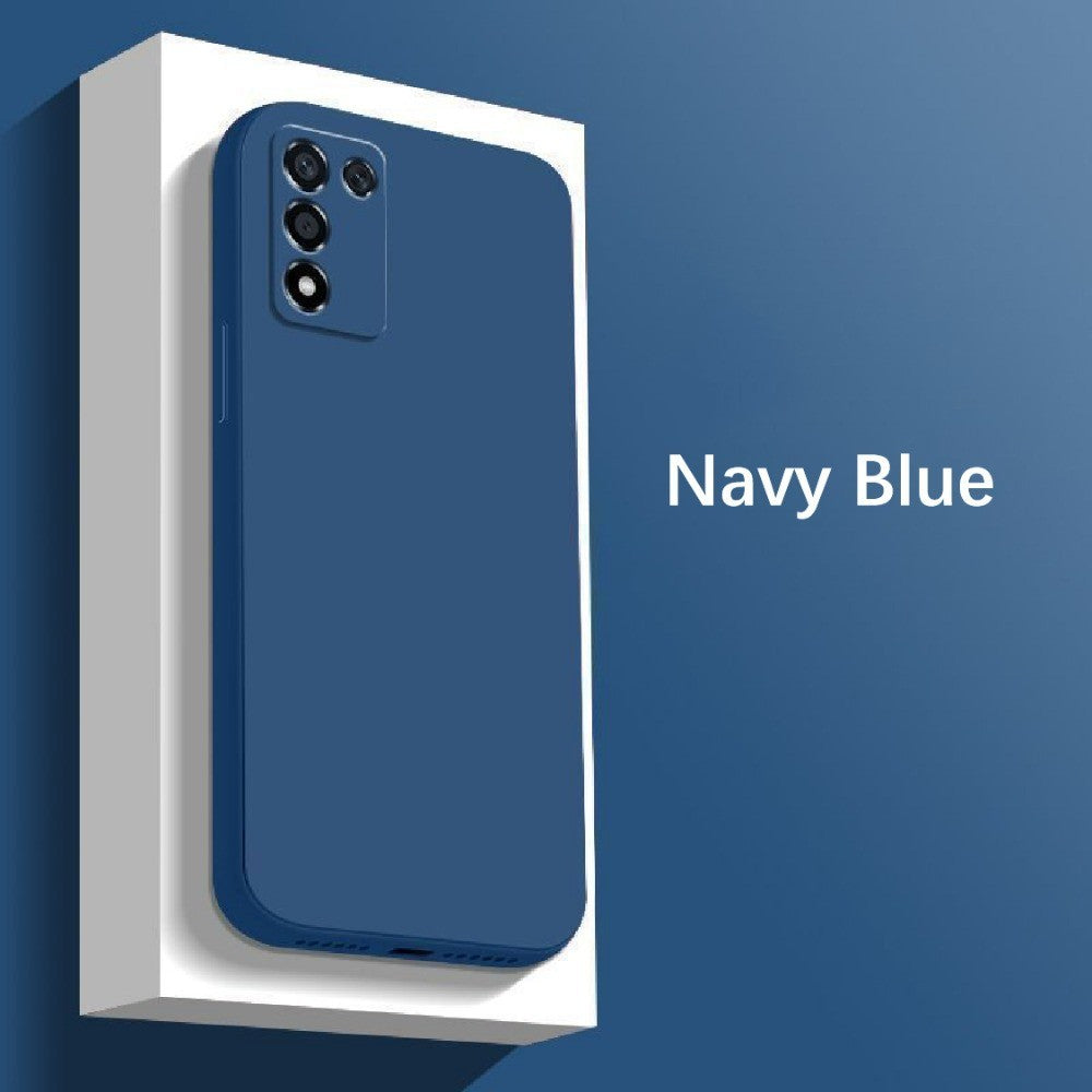 For Realme Q5 Cover Drop and wear resistant Silicone Full Case Classic Simple Solid Color Phone Case Cover