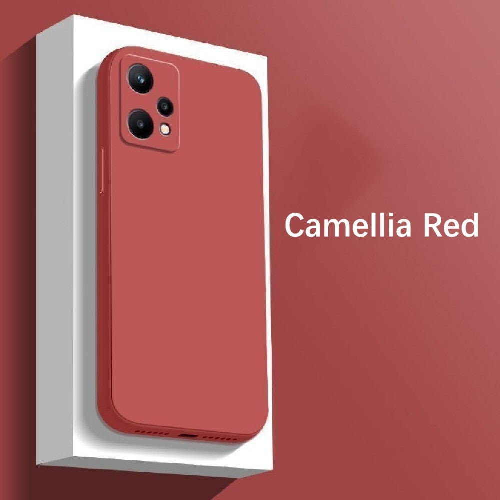 For Realme 9 Pro Cover Drop and wear resistant Silicone Full Case Classic Simple Solid Color Phone Case Cover