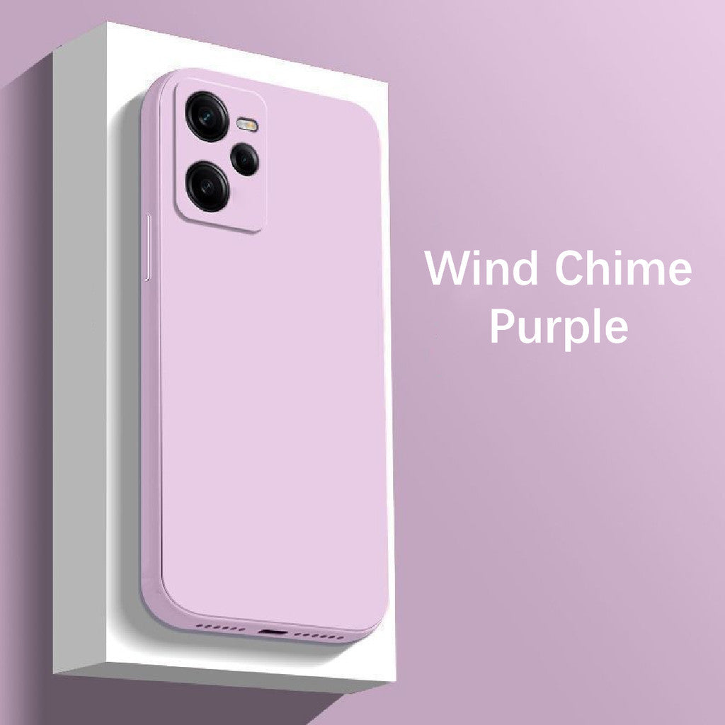 For Realme C35 Cover Drop and wear resistant Silicone Full Case Classic Simple Solid Color Phone Case Cover