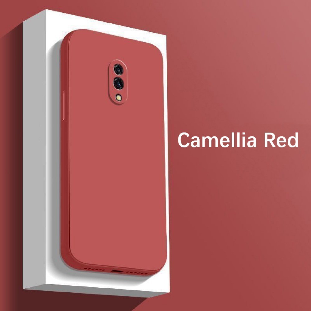 For Realme X Cover Drop and wear resistant Silicone Full Case Classic Simple Solid Color Phone Case Cover