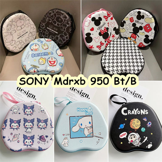 For SONY Mdrxb 950 Bt/B Headphone Case Cartoon Creative Patterns Headset Earpads Storage Bag Casing Box