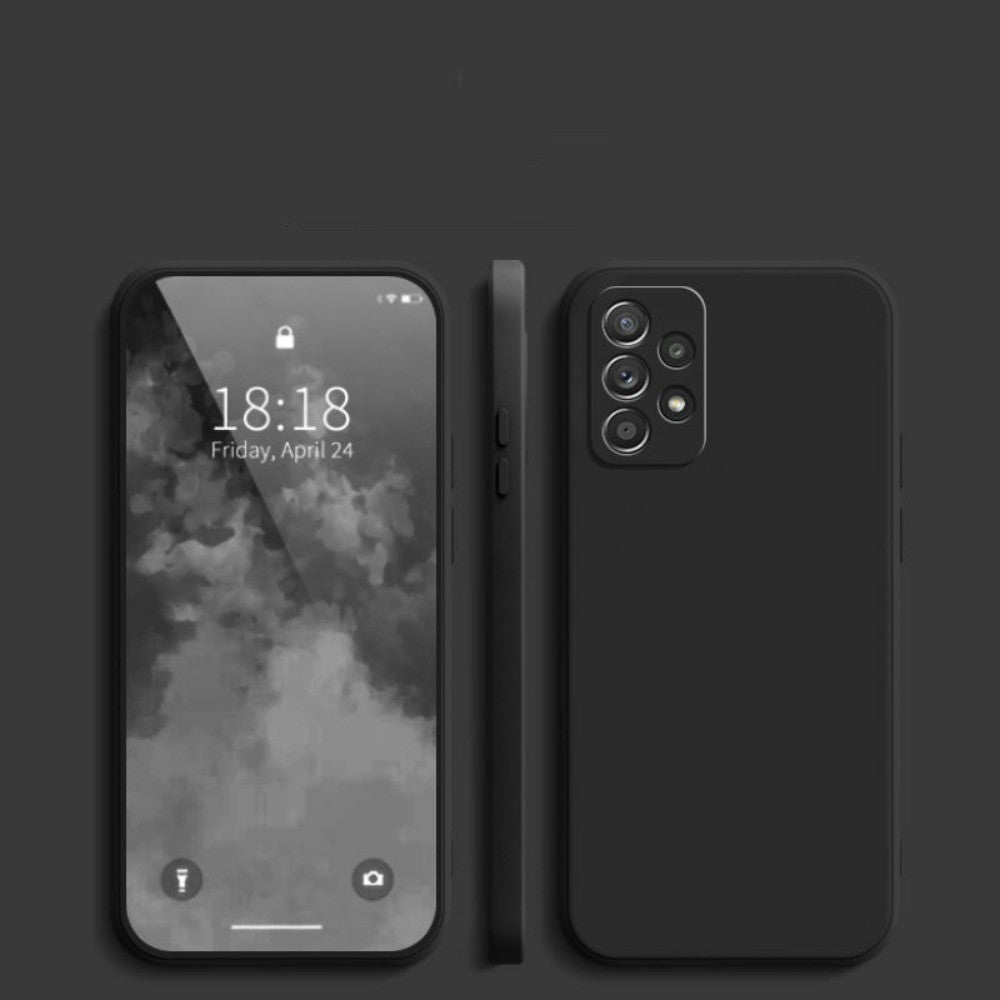 For Samsung Galaxy A52 Cover Drop and wear resistant Silicone Full Case Classic Simple Solid Color Phone Case Cover