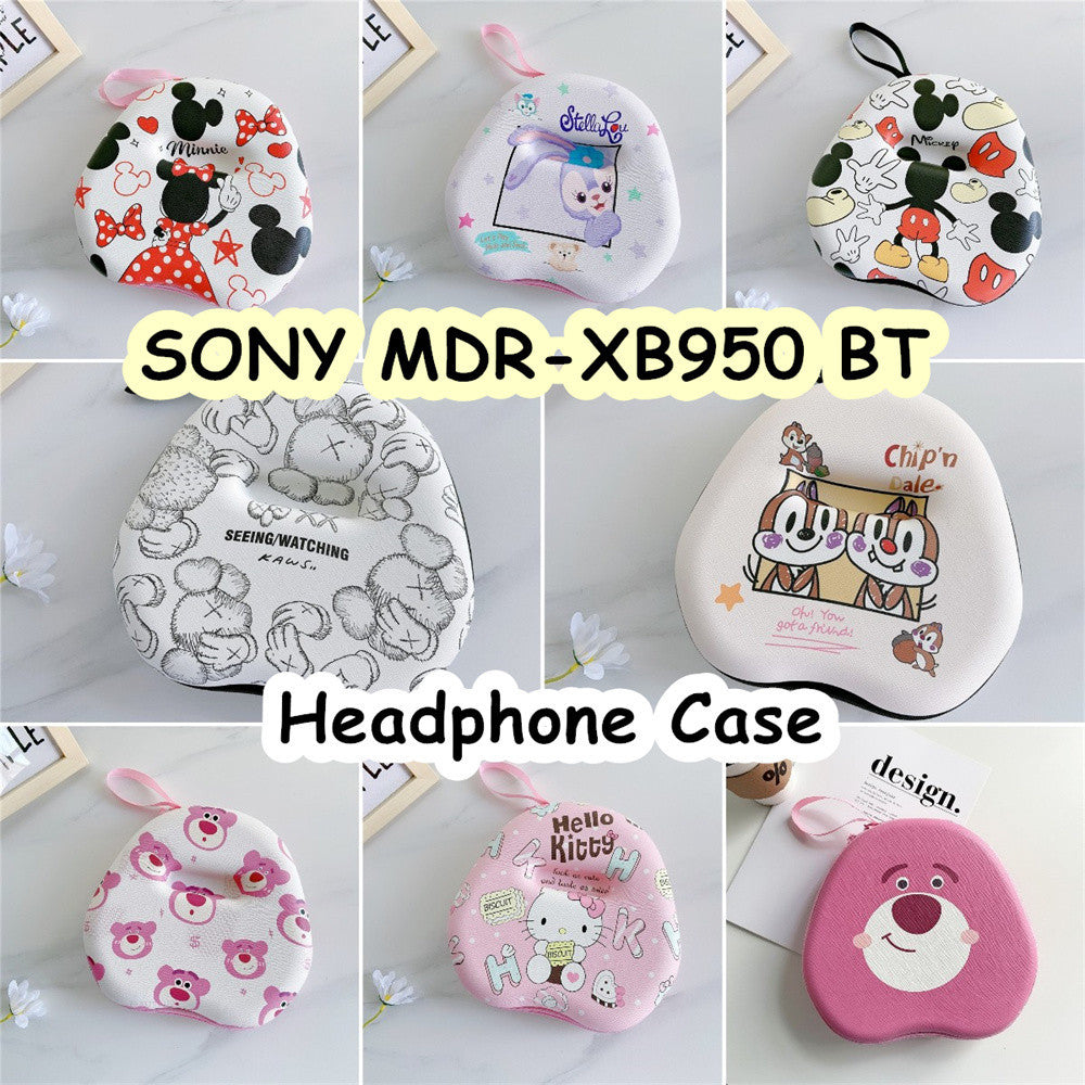 For SONY MDR-XB950 BT Headphone Case Cartoon Creative Patterns Headset Earpads Storage Bag Casing Box