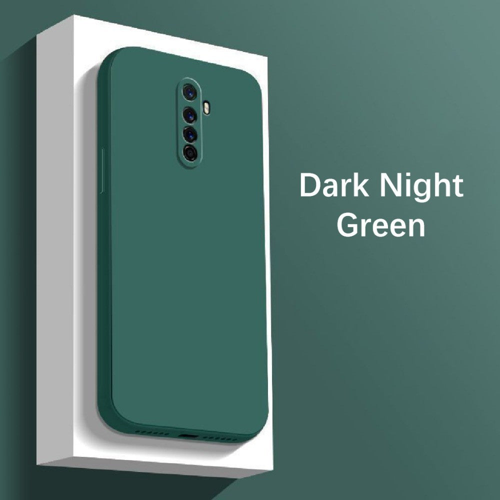 For Realme X2 Pro Cover Drop and wear resistant Silicone Full Case Classic Simple Solid Color Phone Case Cover