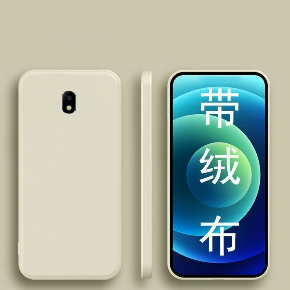 For Samsung Galaxy J5 Pro Cover Drop and wear resistant Silicone Full Case Classic Simple Solid Color Phone Case Cover