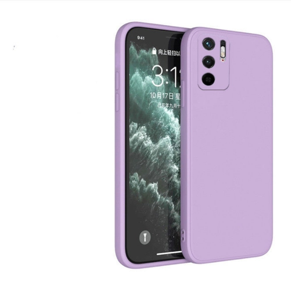 For Xiaomi Poco M3 Pro Cover Drop and wear resistant Silicone Full Case Classic Simple Solid Color Phone Case Cover
