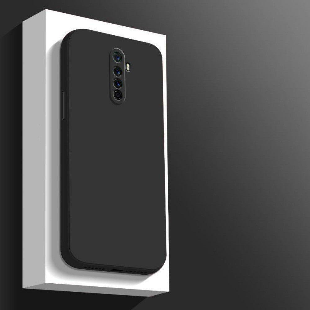 For OPPO Reno ACE Cover Drop and wear resistant Silicone Full Case Classic Simple Solid Color Phone Case Cover