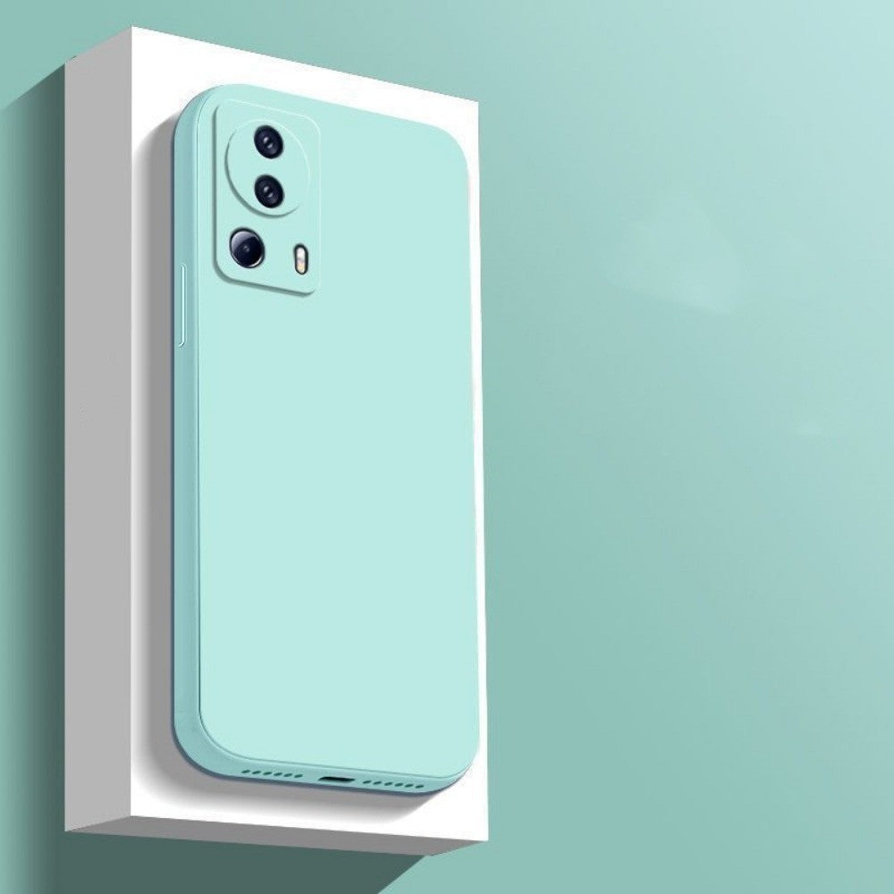 For Xiaomi Civi 2 Cover Drop and wear resistant Silicone Full Case Classic Simple Solid Color Phone Case Cover