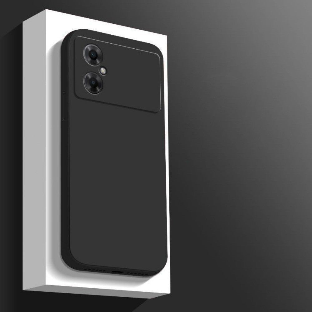 For Xiaomi Poco M4 Cover Drop and wear resistant Silicone Full Case Classic Simple Solid Color Phone Case Cover