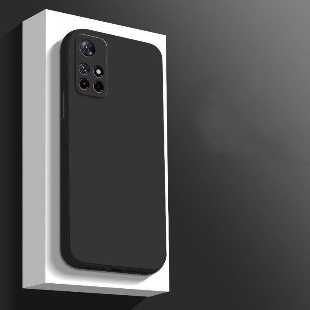 For Redmi 10 Cover Drop and wear resistant Silicone Full Case Classic Simple Solid Color Phone Case Cover