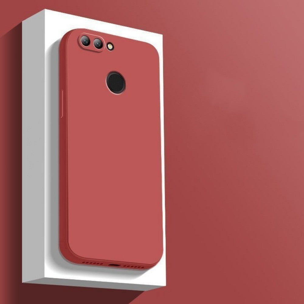 For Xiaomi 8 Lite Cover Drop and wear resistant Silicone Full Case Classic Simple Solid Color Phone Case Cover