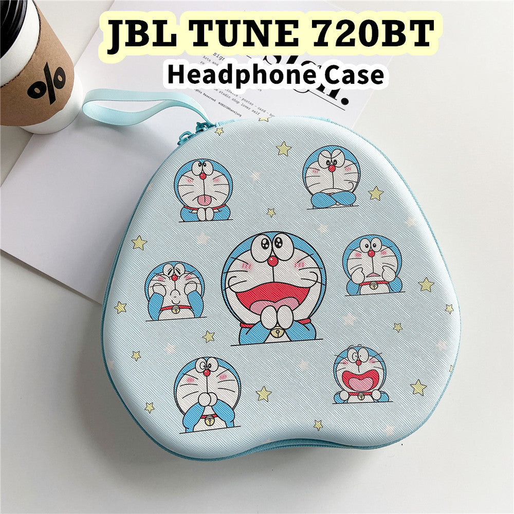 For JBL TUNE 720BT Headphone Case Cartoon Creative Patterns Headset Earpads Storage Bag Casing Box