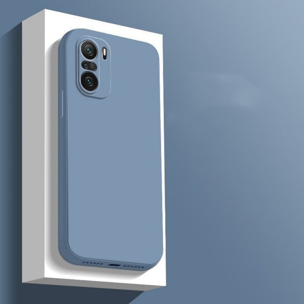 For Redmi K40 Cover Drop and wear resistant Silicone Full Case Classic Simple Solid Color Phone Case Cover