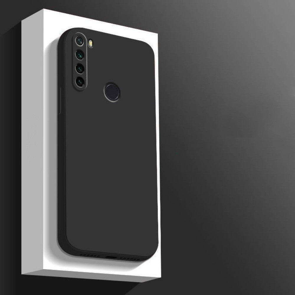 For Redmi Note 8 Cover Drop and wear resistant Silicone Full Case Classic Simple Solid Color Phone Case Cover