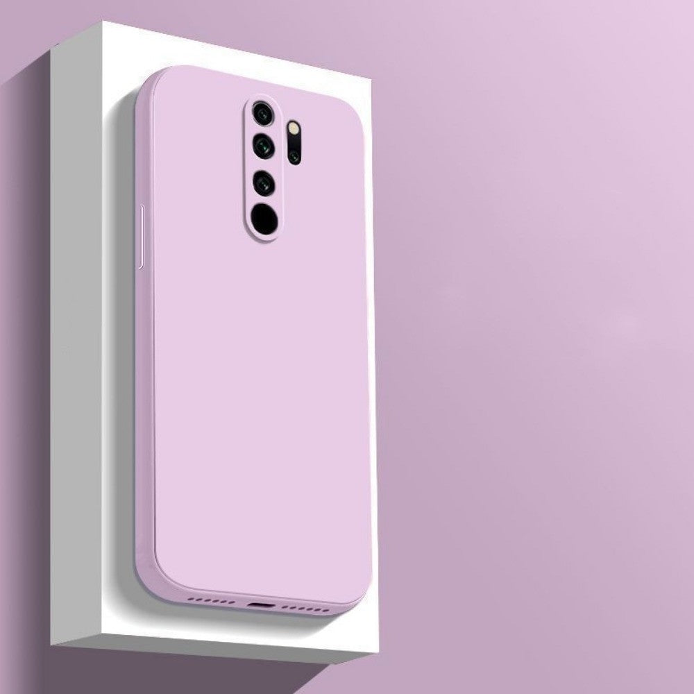 For Redmi Note 8 Pro Cover Drop and wear resistant Silicone Full Case Classic Simple Solid Color Phone Case Cover
