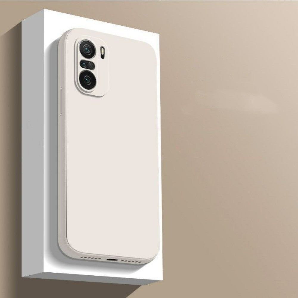 For Redmi K40 Cover Drop and wear resistant Silicone Full Case Classic Simple Solid Color Phone Case Cover