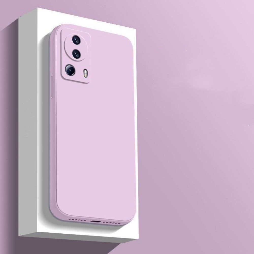 For Xiaomi Civi 2 Cover Drop and wear resistant Silicone Full Case Classic Simple Solid Color Phone Case Cover
