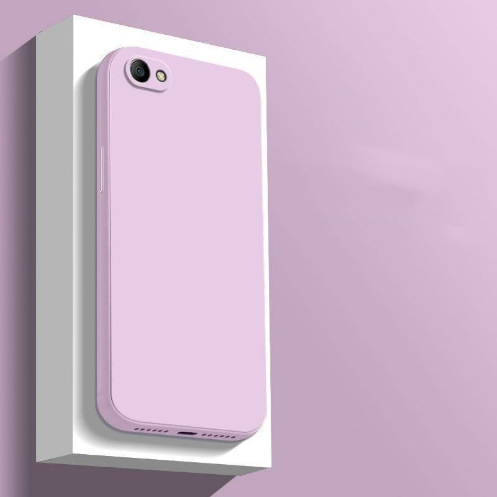 For Redmi 6A Cover Drop and wear resistant Silicone Full Case Classic Simple Solid Color Phone Case Cover